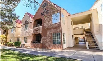 Two-story condo building sold by Park Place Realty, Las Vegas