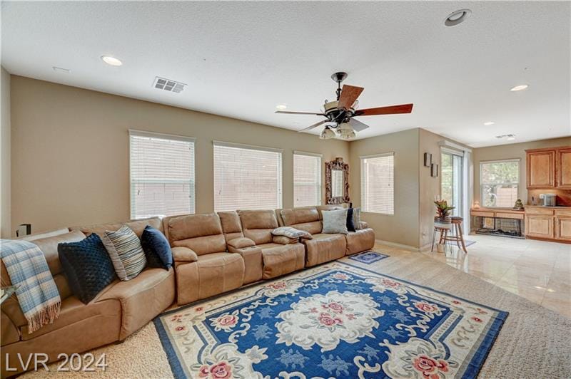 A lived-in Las Vegas living room — the kind of home ITIN financing helps families buy